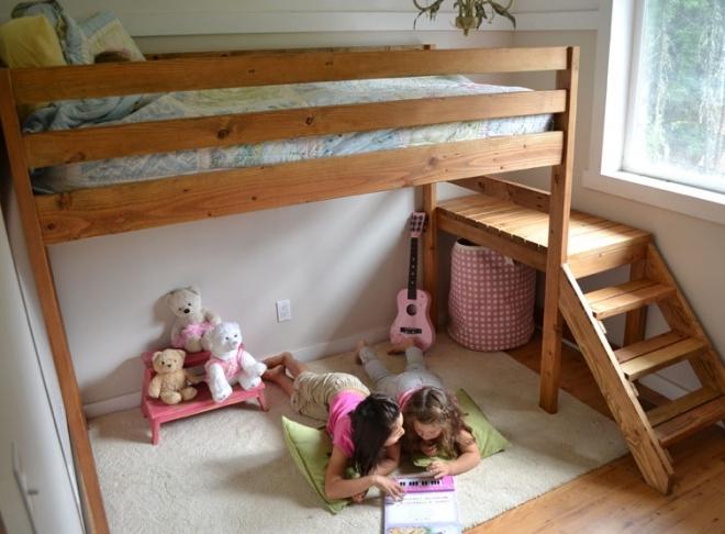 Детско легло от дърво: можете да го направите сами?