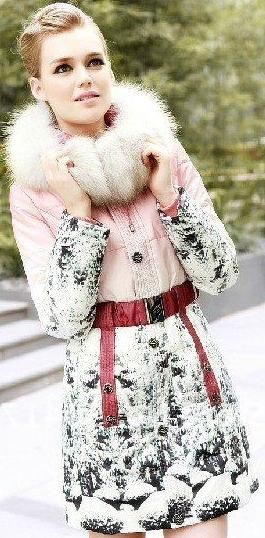 Бяло яке - модерен и елегантен вариант за зимата